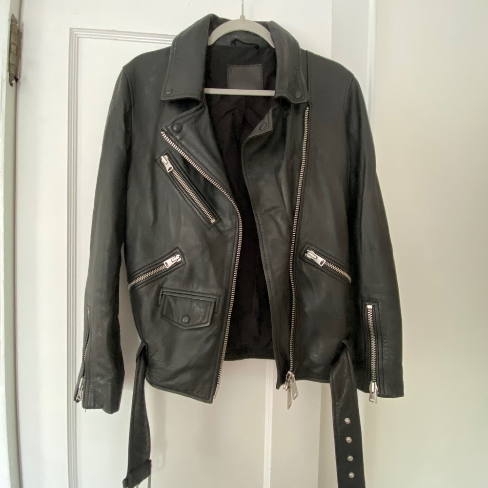Allsaints Leather Jacket